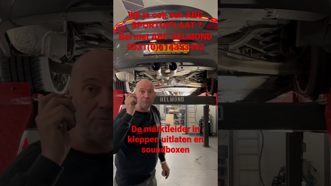 ABC UITLATEN de marktleider in uitlaat - kleppen en soundboxen #abcuitlaten #abchelmond #helmond