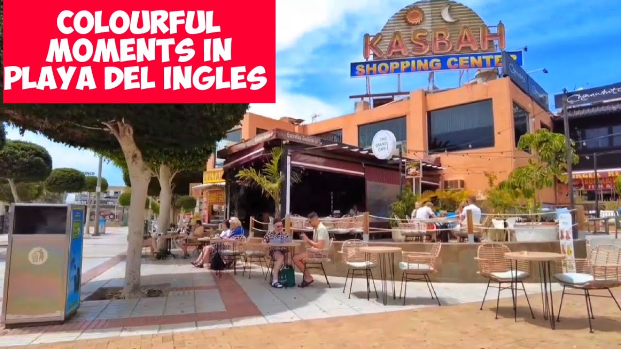 Gran Canaria 🌴COLORFUL MOMENTS IN PLAYA DEL INGLES  - 2025