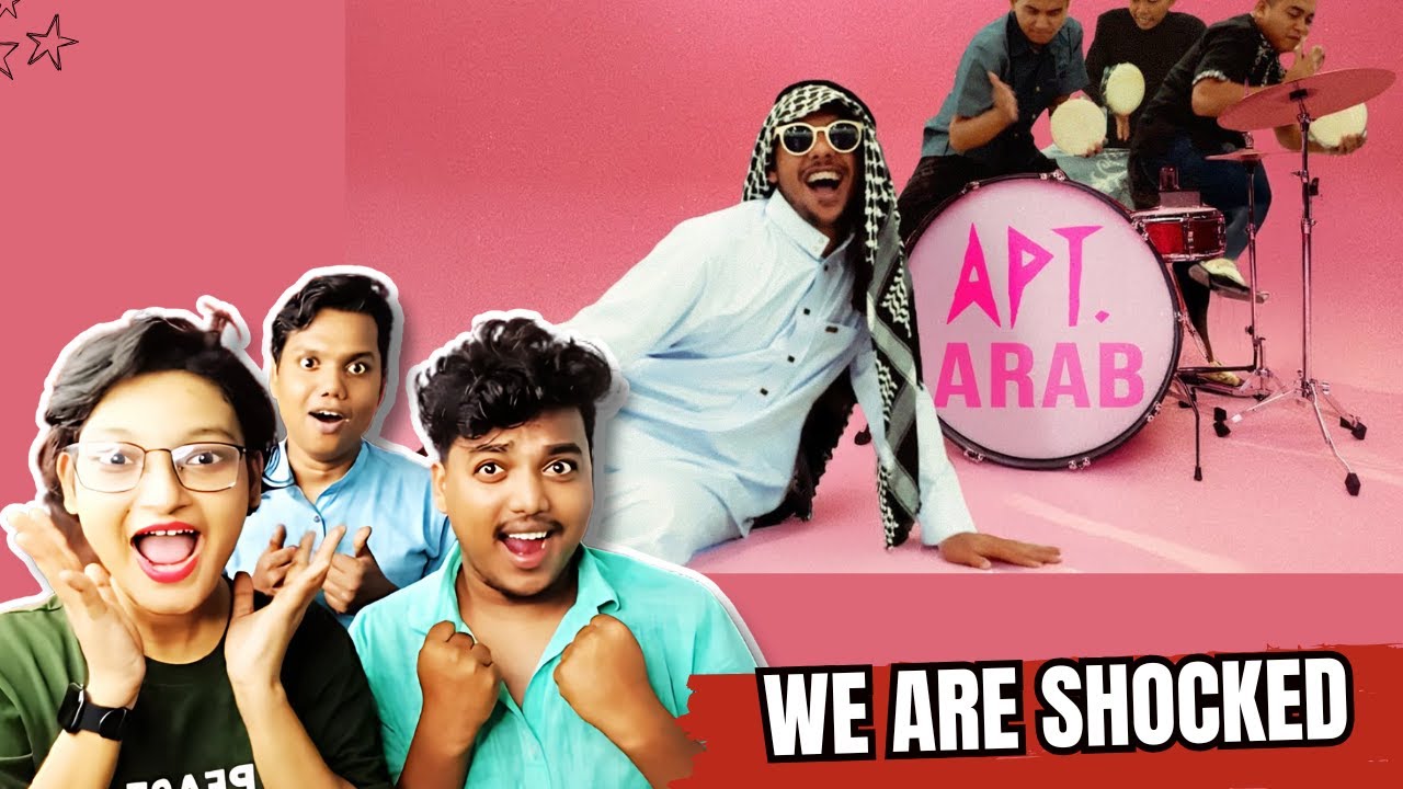 FIRST-TIME REACTION - 3way Asiska - APT. ROSÉ & Bruno Mars - Arabic Version