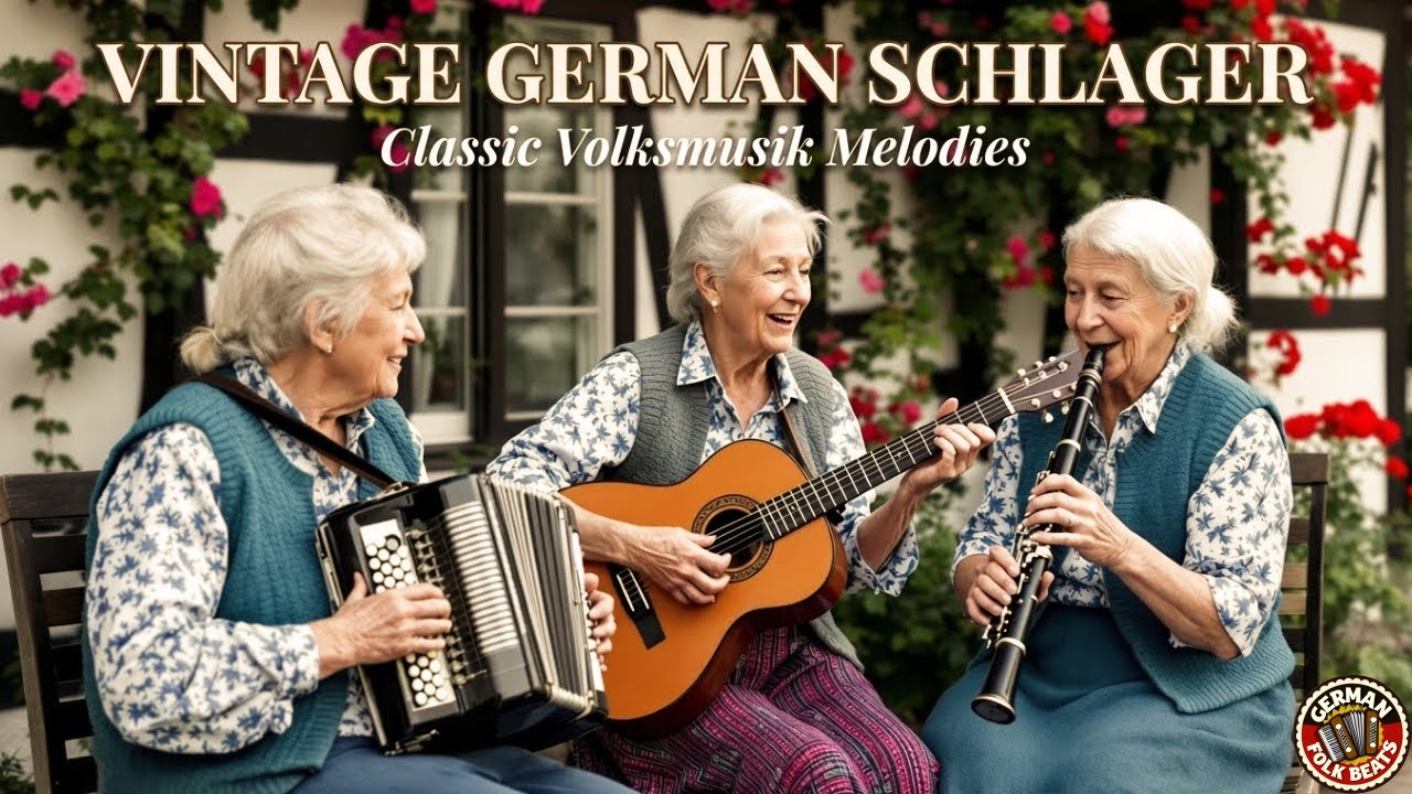 🎶 Vintage Alpine Schlager & Epic Volksmusik – Peaceful Oma's Classic Melodies from the Alps ❤️