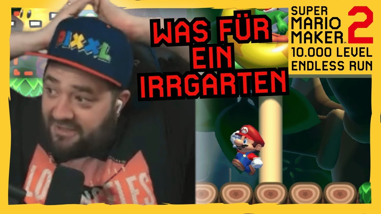 Wieso tun die sowas? Ich kann das nicht mehr | 10K ENDLESS RUN | Super Mario Maker 2