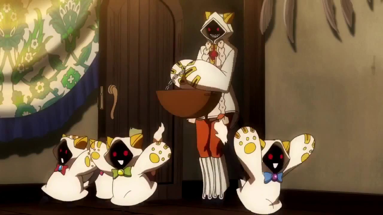 Ragna Eats Kaka Clans Food (Dub) with Time Card