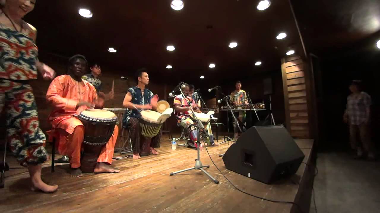 BANGOURAKE tour JAPAN 2014「Guinee Fare」in Okayama.