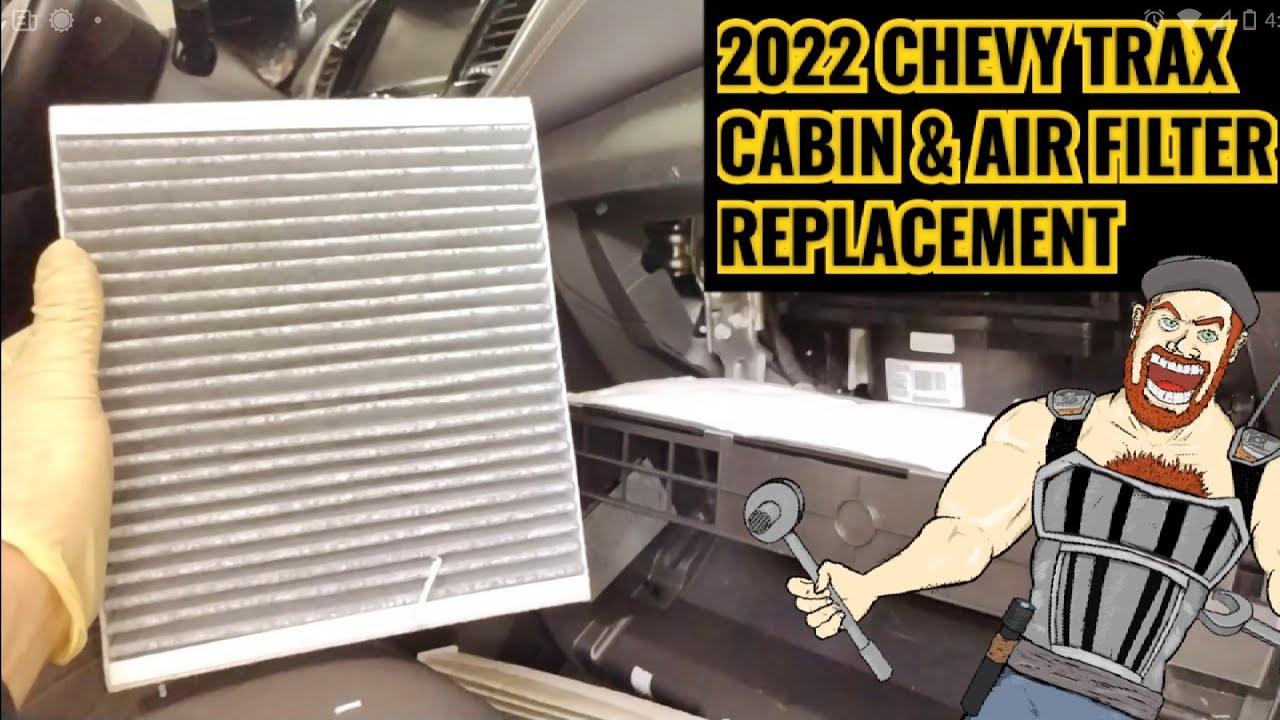 2015 - 2022 CHEVY TRAX AIR FILTER & CABIN FILTER 2015 2016 2017 2018 2019 2020 2021 2022