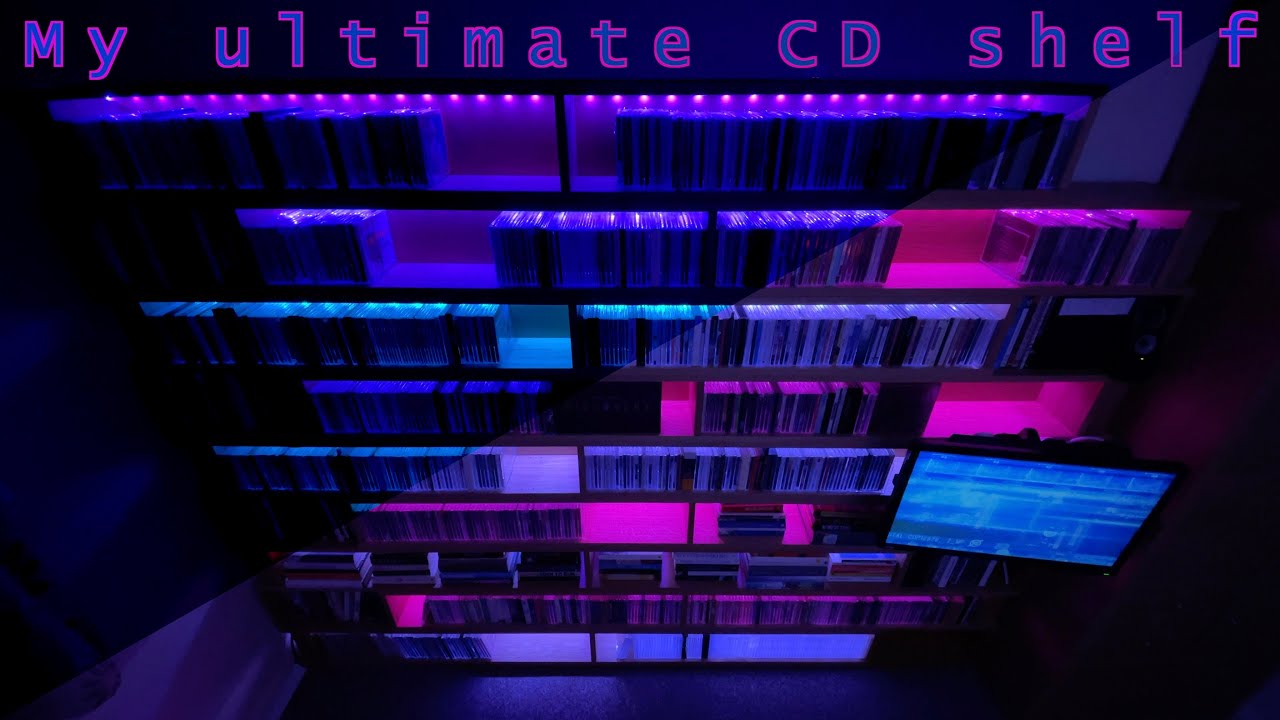 The Ultimate CD Shelfie: Designing with Philips Hue