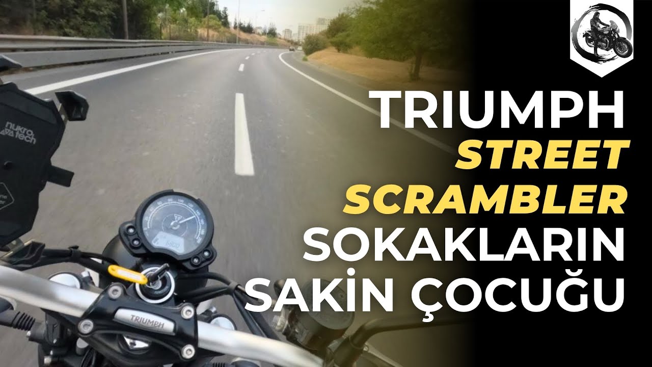 Triumph Street Scrambler | Sokakların Sakin Çocuğu