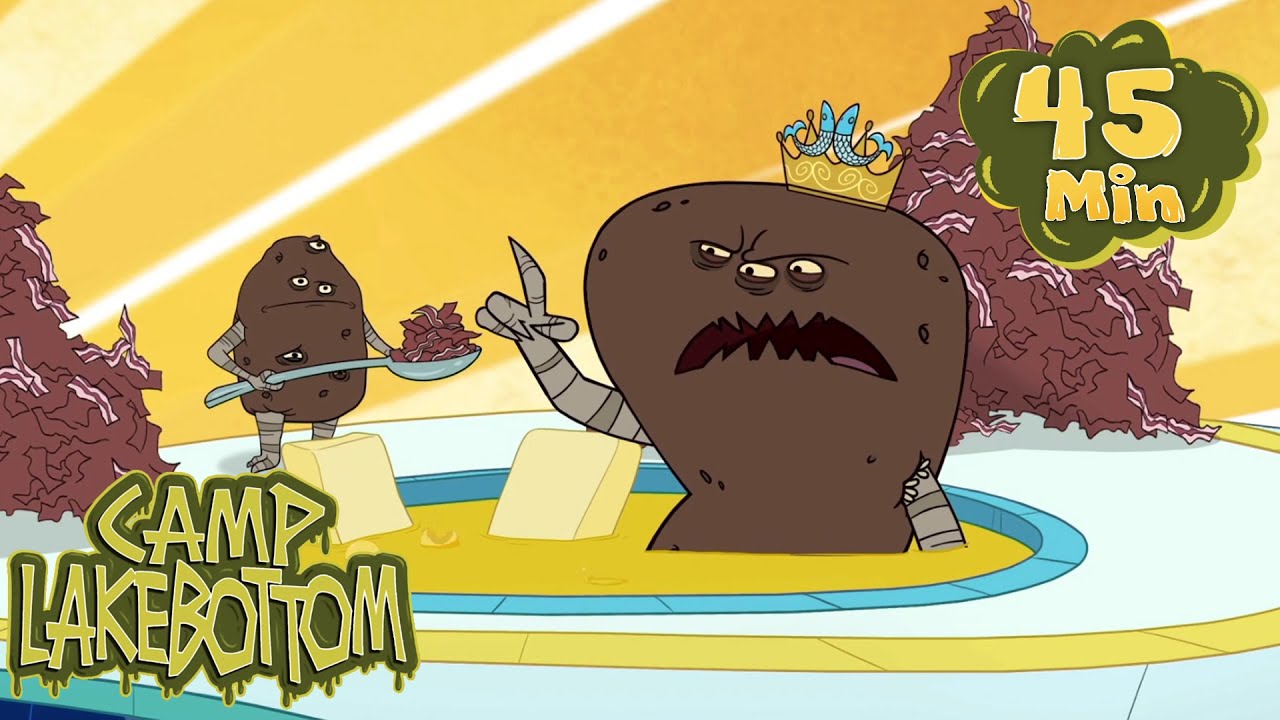 THE FOOD PLAYS WITH YOU! 😫🍕 Scary Cartoon for Kids | Full Episodes | Camp Lakebottom