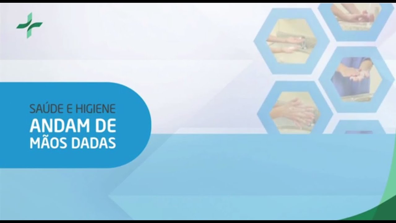 Higienização correta das mãos com água e sabão