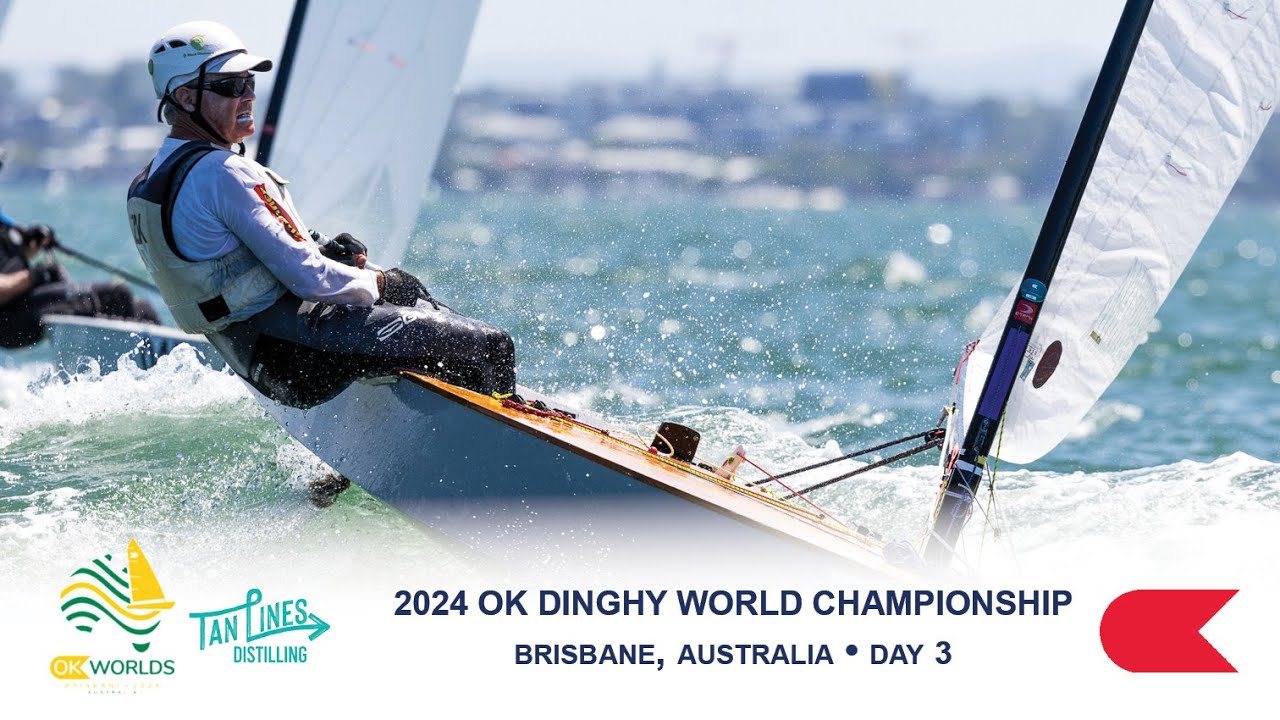 Highlights from Day 3 of the 2024 Tan Lines OK Dinghy World Championship