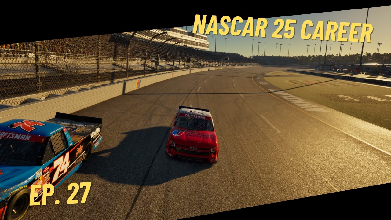 From last to top 10! Nascar 25 Career Episode 26