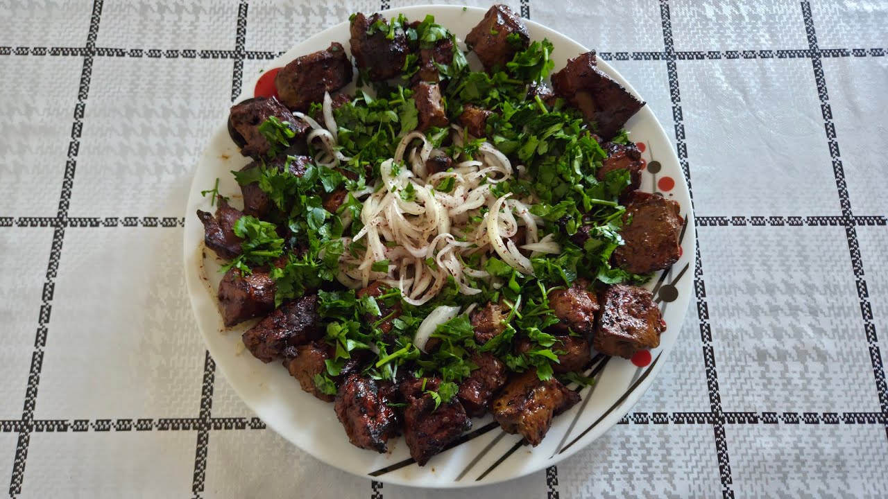 Qara Ciyər Kababı Hazırladım