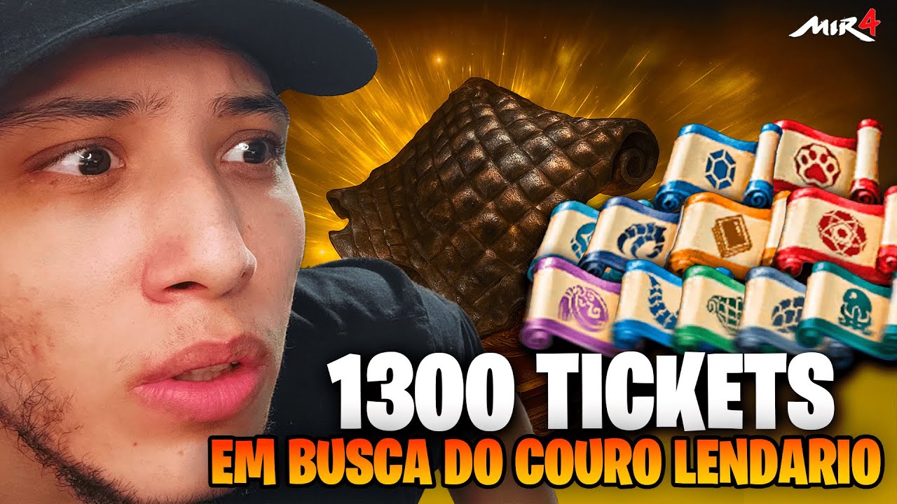 1200 INVOCAÇÕES EM BUSCA DO COURO LENDAS 😭 | MIR4 GLOBAL