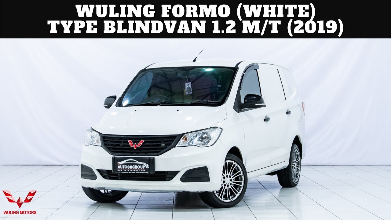 WULING FORMO (WHITE) TYPE BLINDVAN 1.2 M/T (2019)