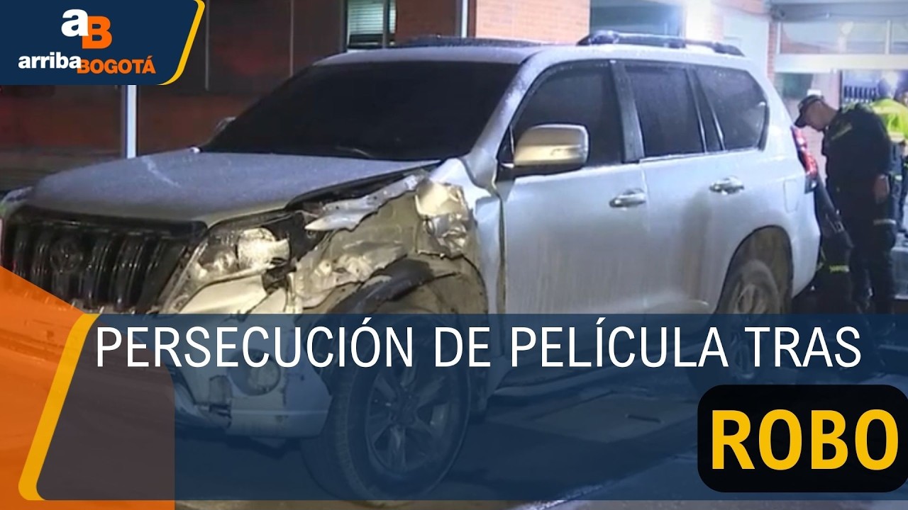Persecución de película en la NQS tras robo de camioneta dejó un capturado y varios choques | CityTv