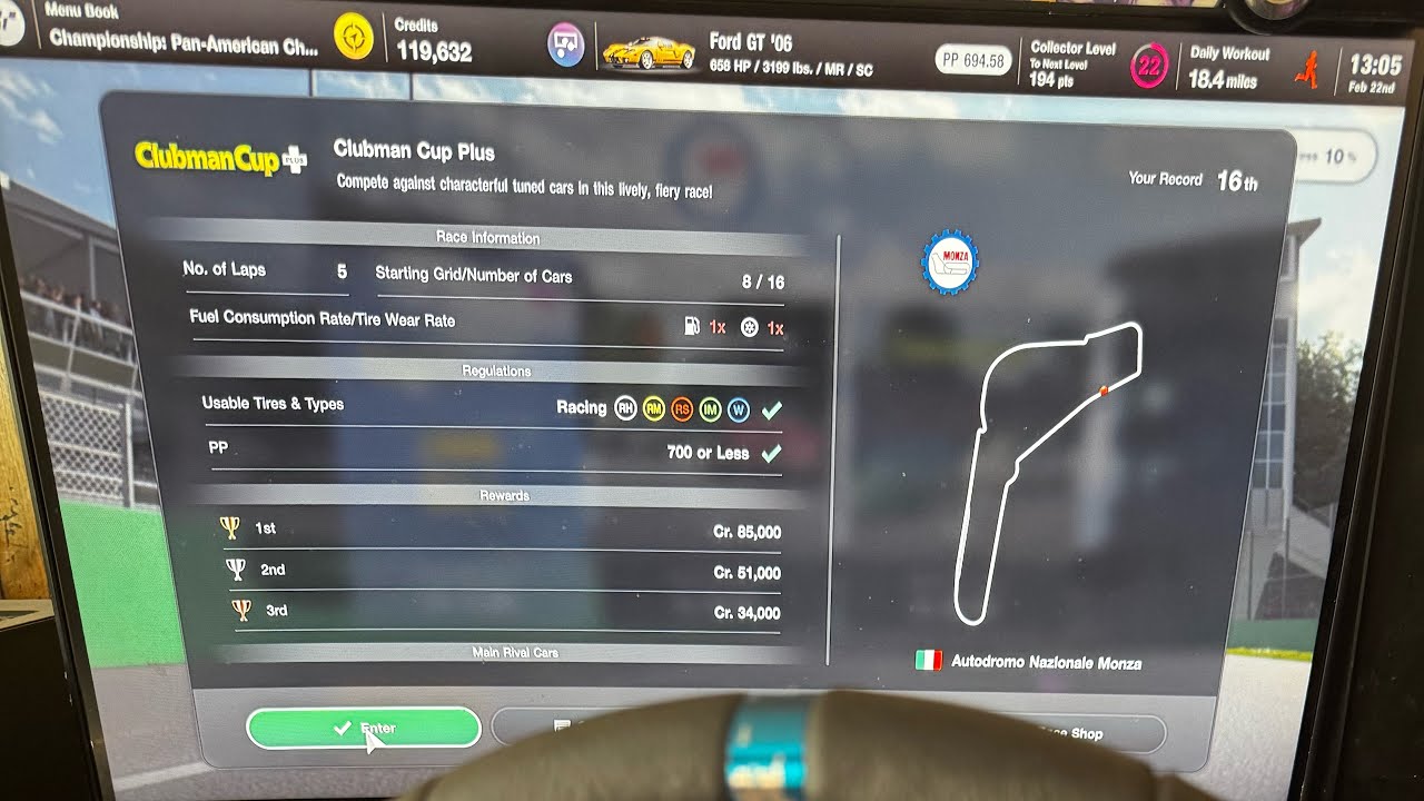 Idiot racing Monza GT7