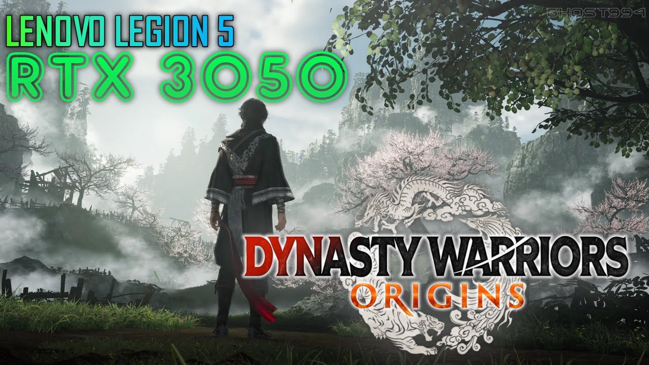 Dynasty Warriors: Origins - RTX 3050 4GB | i5-10500H | Lenovo Legion 5 | Gameplay | Benchmark