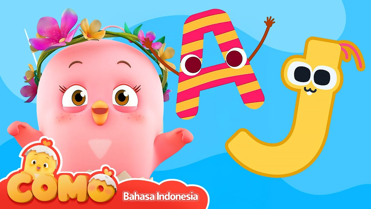 Fonik+Alfabet A~J | Como dan Bahasa Inggris | Como Tepuk-Tepuk | Kartun Anak