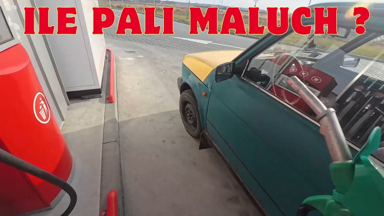 Fiat 126p Ile pali maluch ? Test na fabrycznym oraz sportowym gażniku..