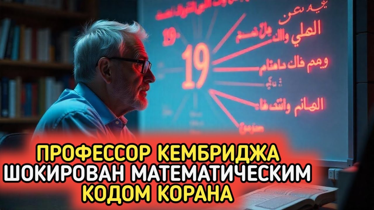 ПРОФЕССОР КЕМБРИДЖА ШОКИРОВАН МАТЕМАТИЧЕСКИМ КОДОМ КОРАНА