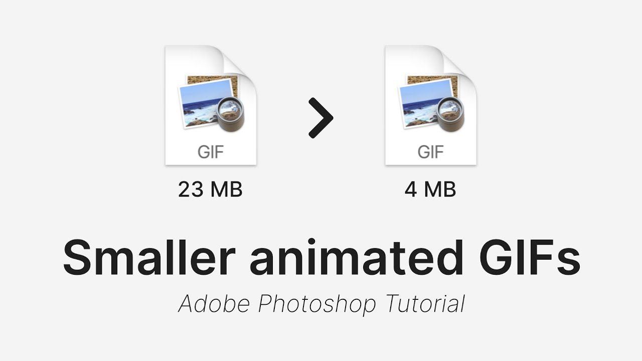 Как уменьшить размер GIF-файла без потери качества — Учебное пособие по Adobe Photoshop CC