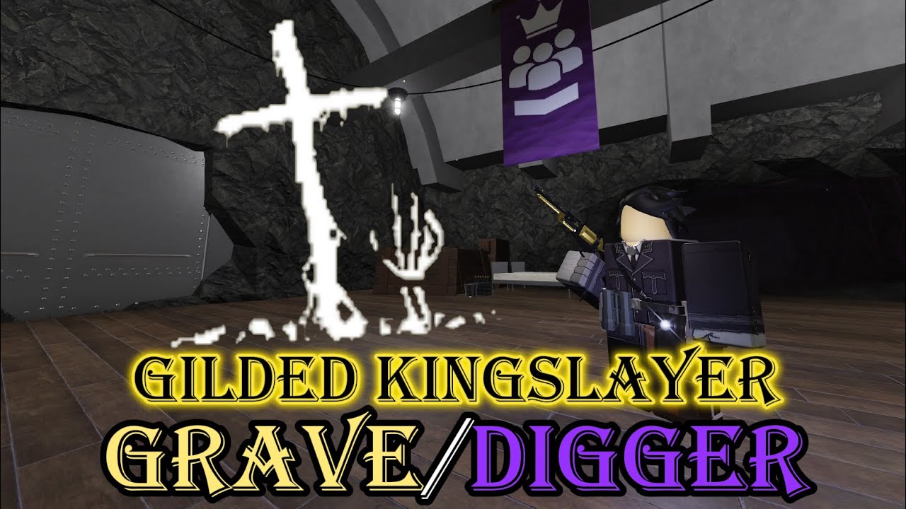 Могильщик/копатель Roblox - мастерство позолоченного убийцы королей
