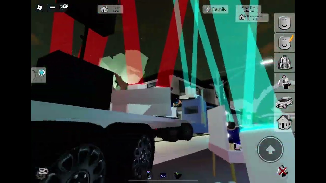 Myu having a party in Roblox Brookhaven RP