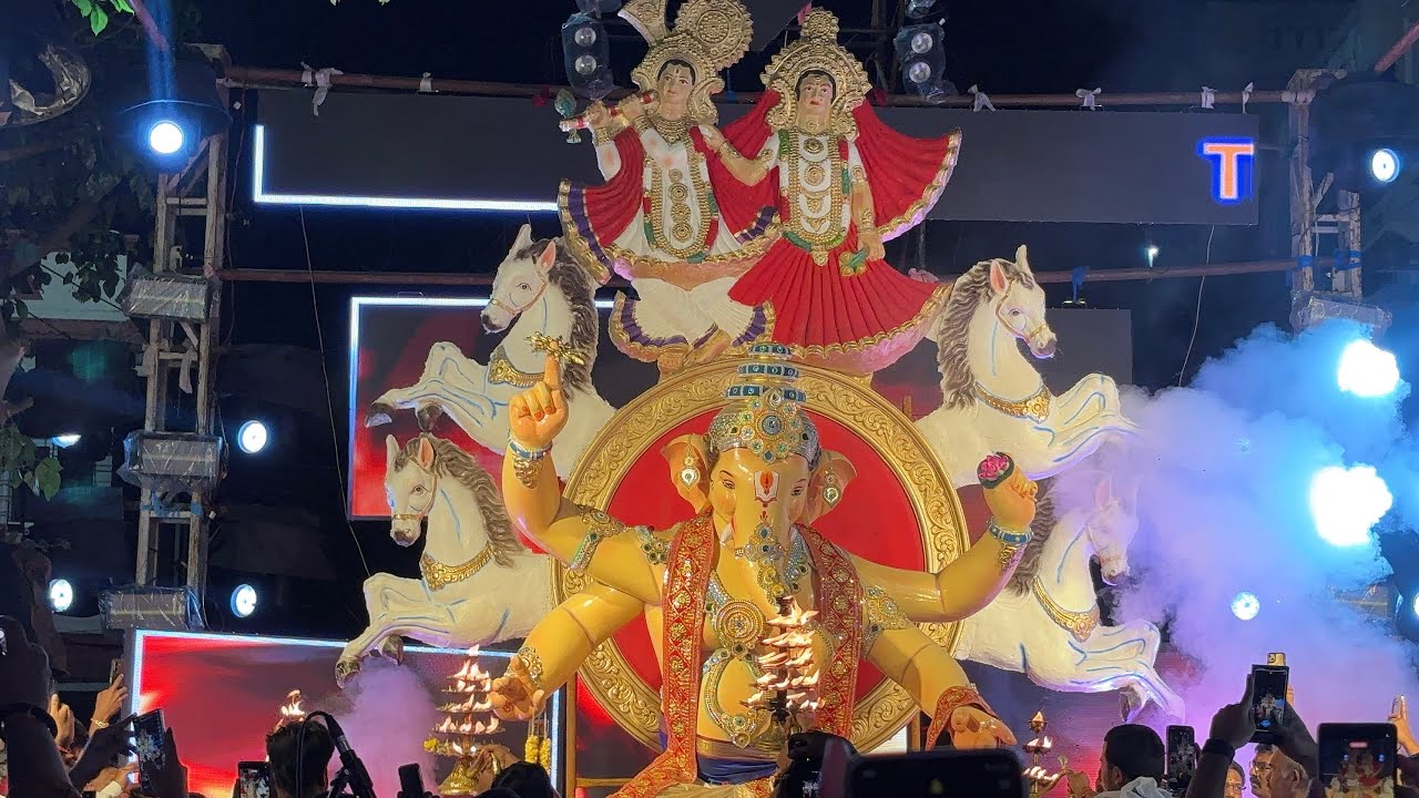 RTC ka raja aagman 2025 | Telangana biggest Ganesh aagman 2025 | RTC ka raja Ganesh Aagman 2025 