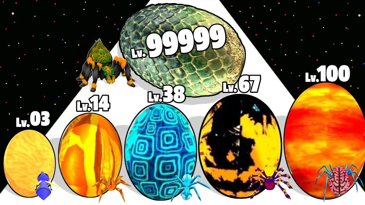 Insect Domination 3D Run - Level Up Insect Max Level Gameplay