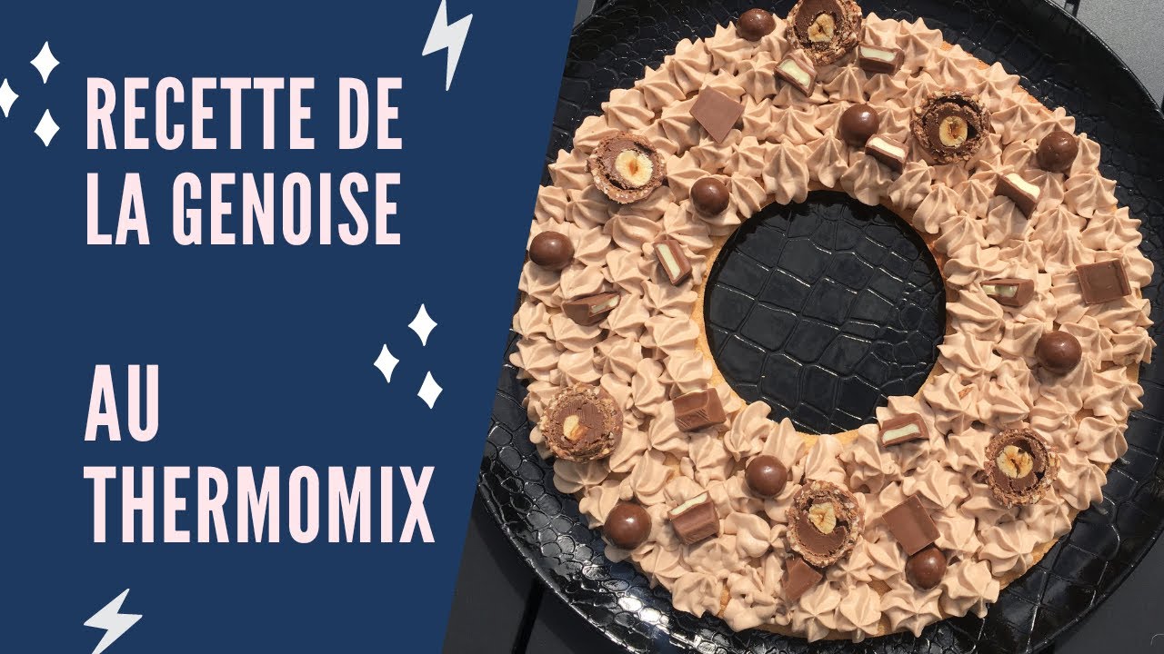 Recette de la génoise au Thermomix