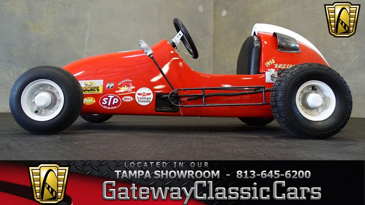 898 TPA 1958 Race Craft 1/4 Midget 79CC Predator Centrifugal Clutchf