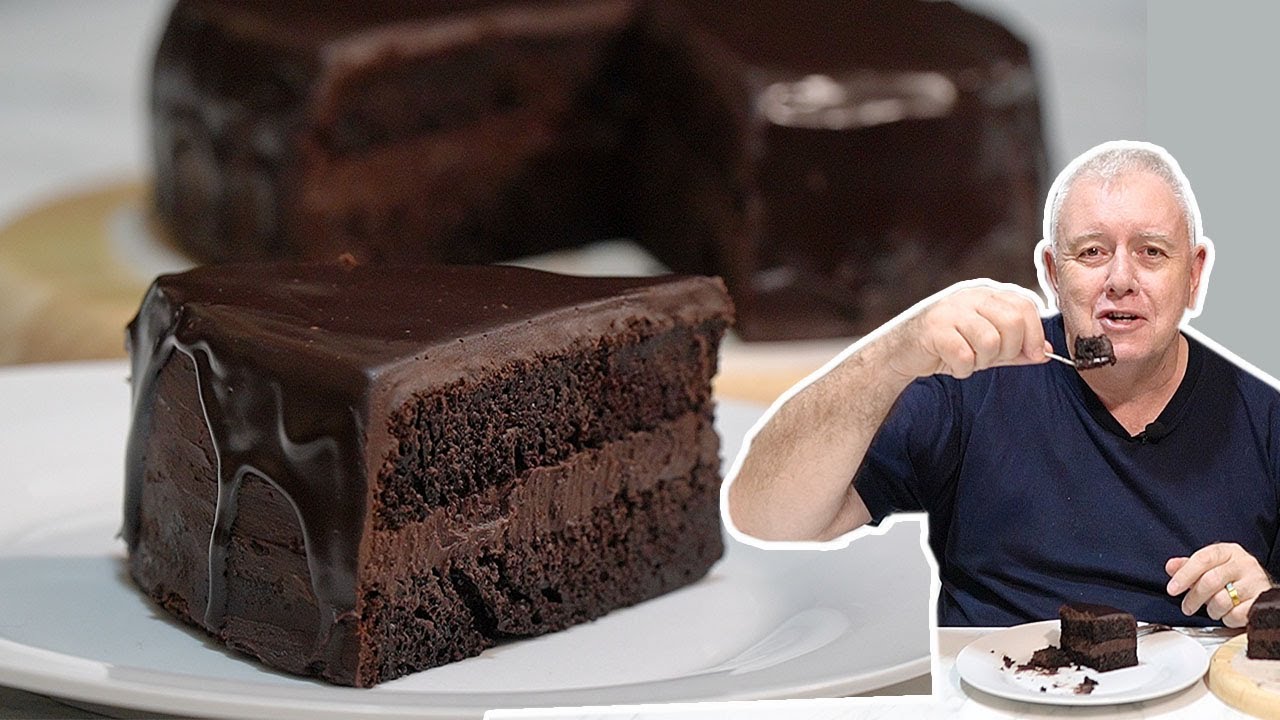 MOIST & FUDGEY Chocolate Cake