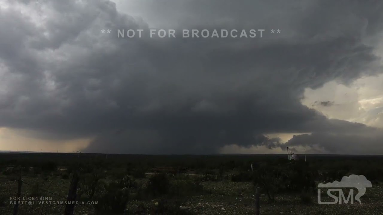 05-04-2024 Fort Stockton, TX - Tornadoes - Structure - Measured Tea-Cup Sized Large Hail