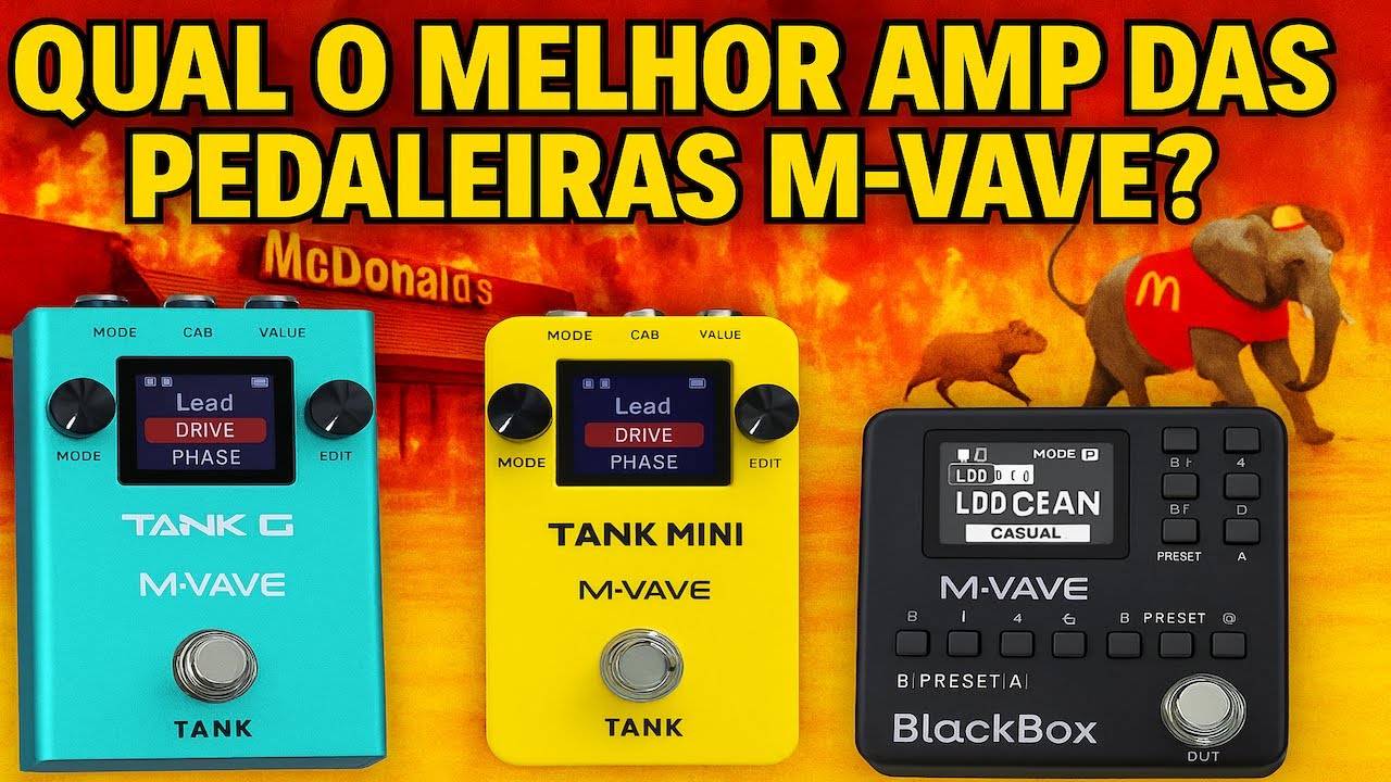 Blackbox, Tank Mini ou Tank G? qual tem o pior drive?