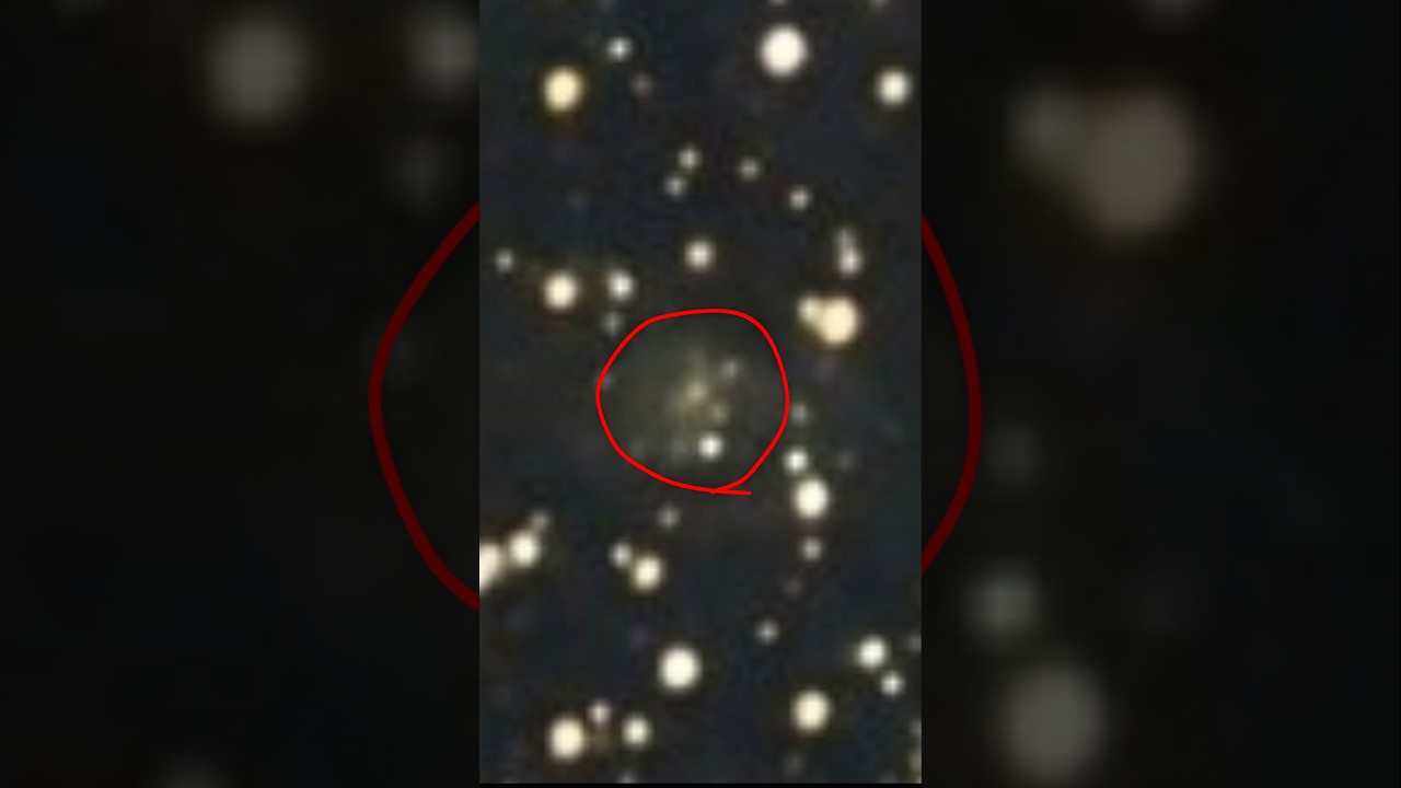 I pointed my telescope at an ultra faint galaxy 