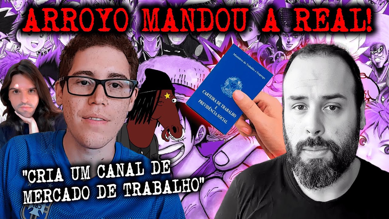 ARROYO DETONA ALEXANDRE LINCK E SOLTA O VERBO SOBRE OS OTAKUS QUE FALAM DE POLÍTICA!!!