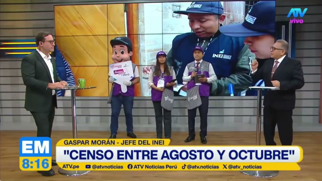 Chambita para ti en censo 2025 - ATV Noticias 01-07-25