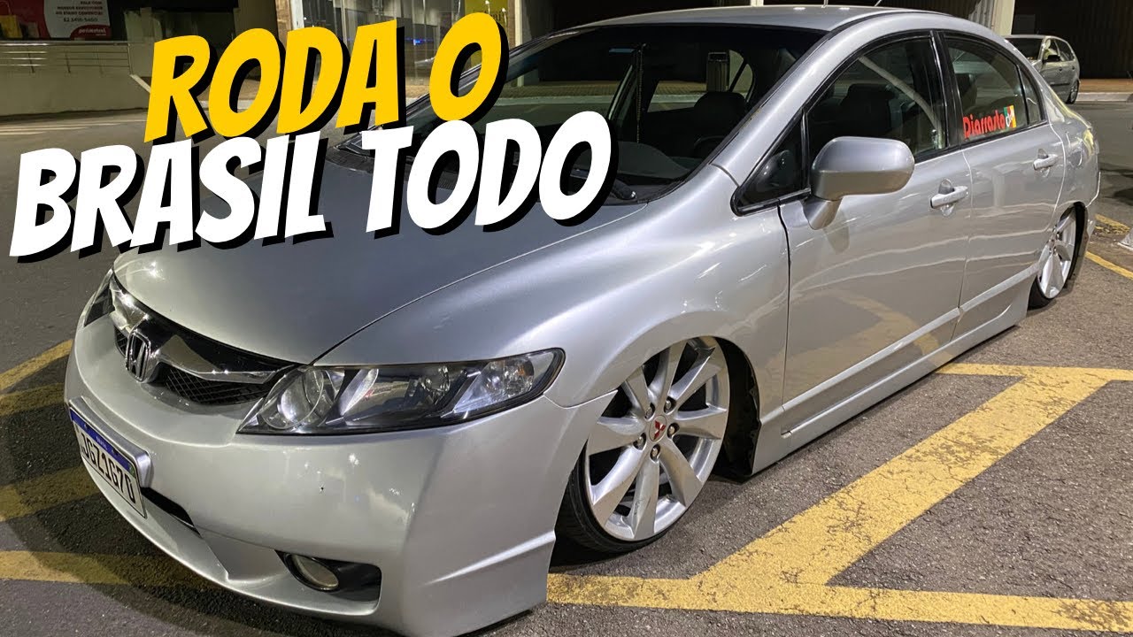 HONDA CIVIC REBAIXADO | O MAIS FAMOSO DO BRASIL 🇧🇷