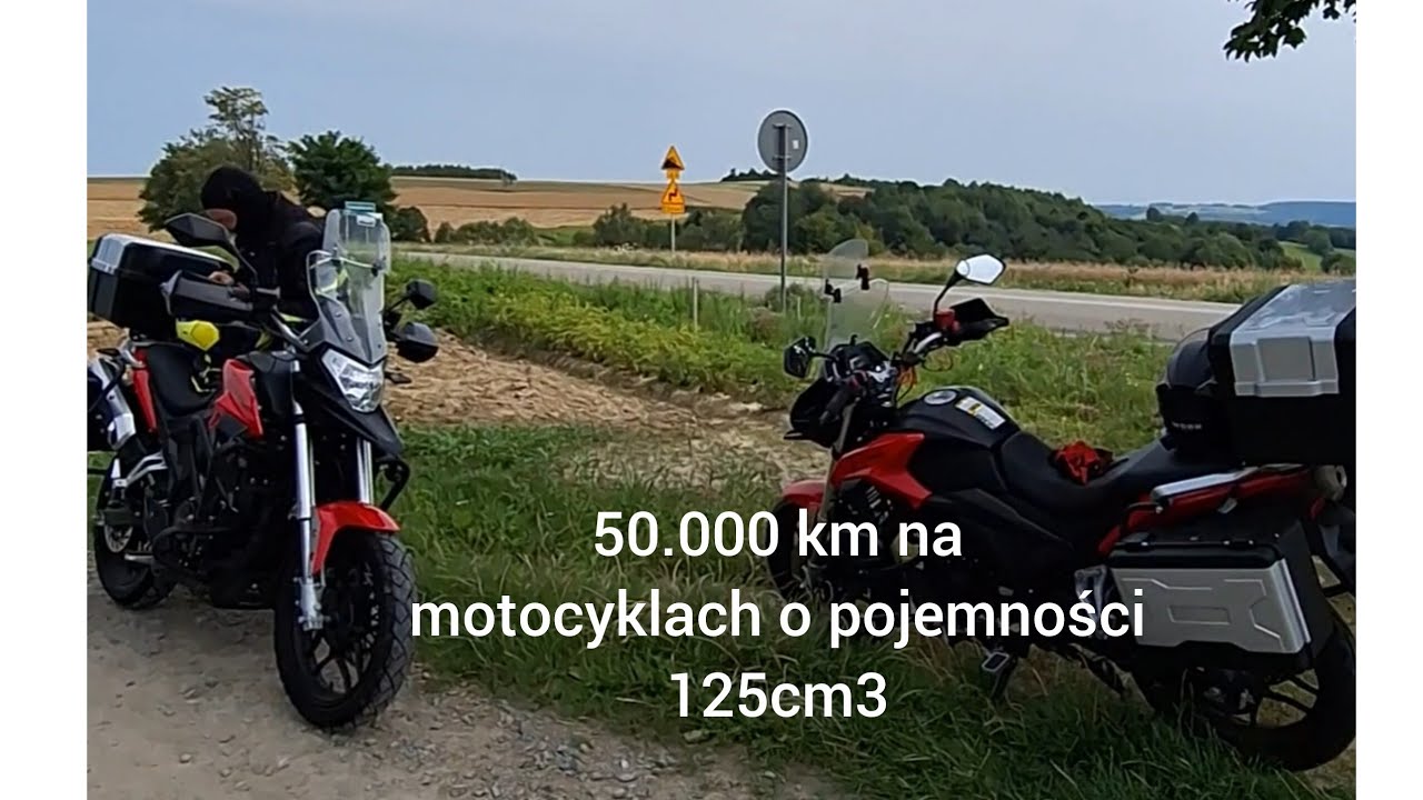 Wielka Pętla Bieszczadzka 826km - JUNAK RX 1 X 2 - 50.000km na pojemności 125cm3