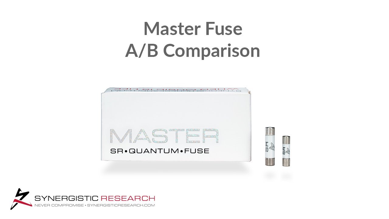 Transform Your Audio System: Synergistic Research Master Fuse vs Purple fuse: A/B Audio Comparison.