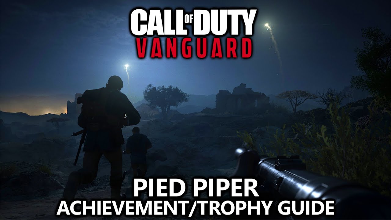 Call of Duty Vanguard - Pied Piper Achievement/Trophy - Lead the Rats Without Getting Detected