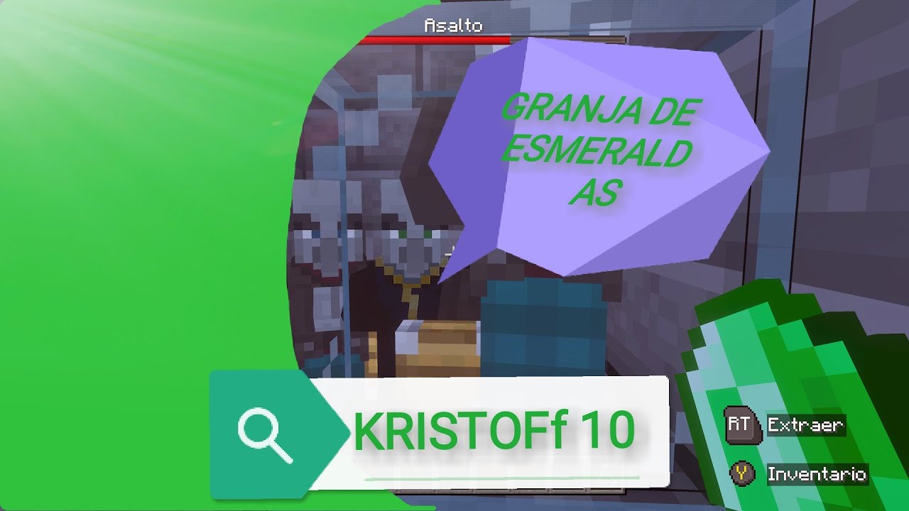 GRANJA De Esmeraldas DE MINECRAFT💍💚 1.21.11
