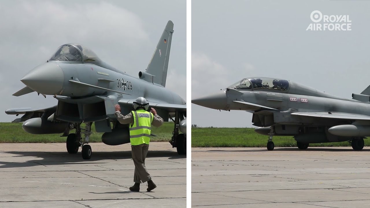 German Air Force and RAF interoperability exercise