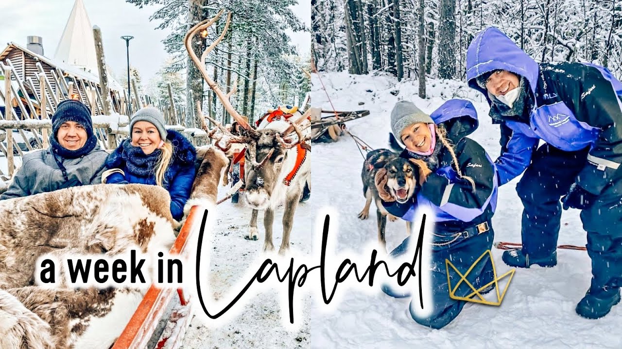 a week in Lapland ❄️🎅🏼 Rovaniemi, Santa Claus Village, Husky Ride & More! ☃️