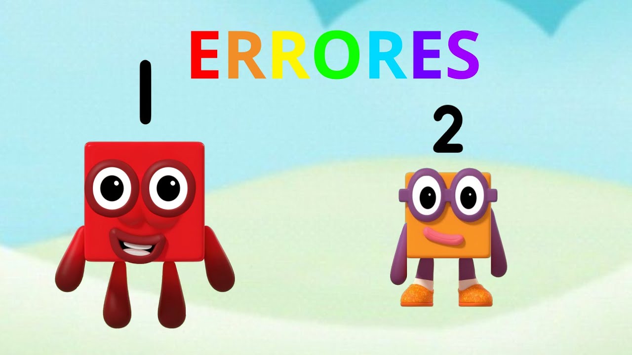 los peores errores de numberbloks