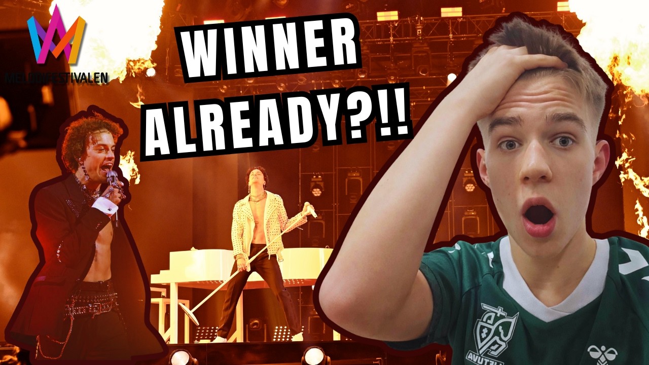 LITHUANIAN TEEN REACTS to Greczula - Half of Me (Melodifestivalen 2026) | WINNER ALREADY?! 🔥