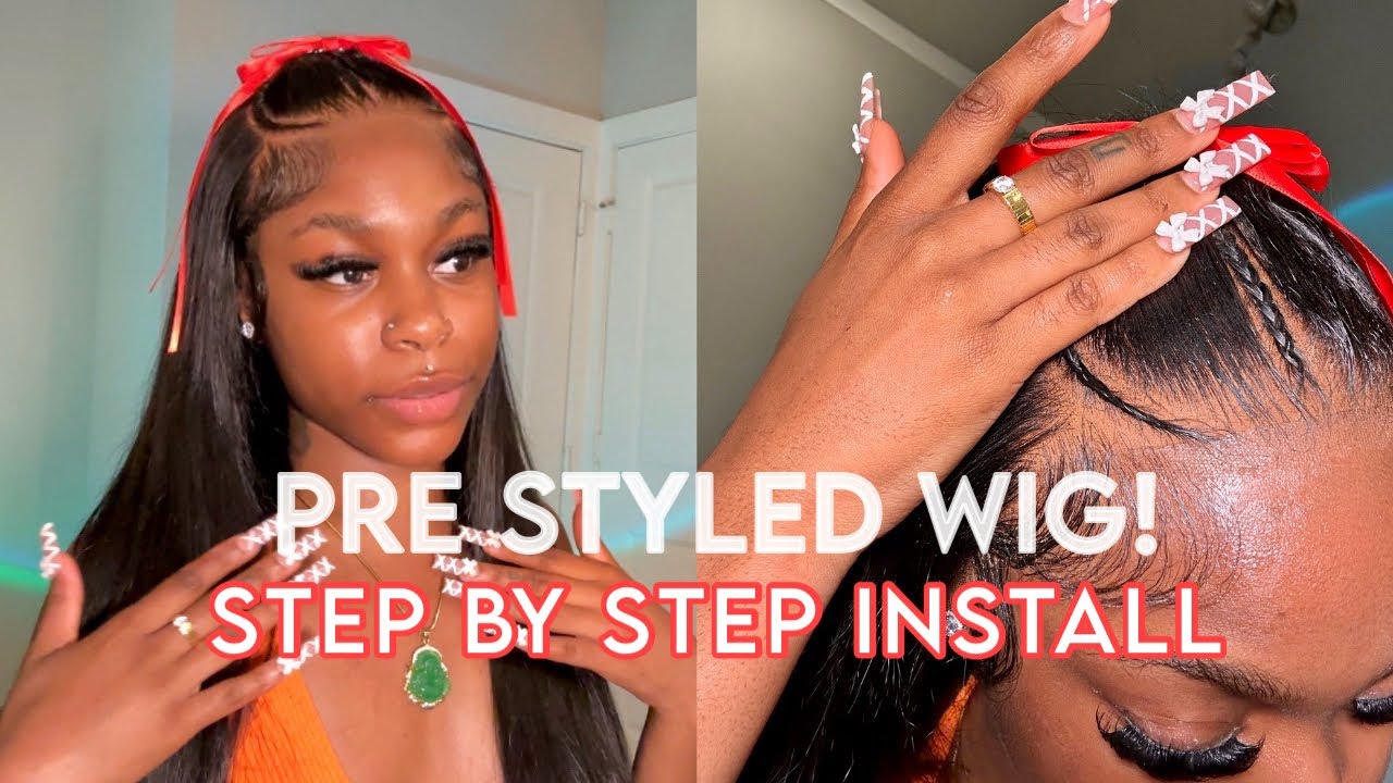  WATCH ME DO MY HAIR | THERAPEUTIC INSTALL | Alipearl Ready To Go Wig 