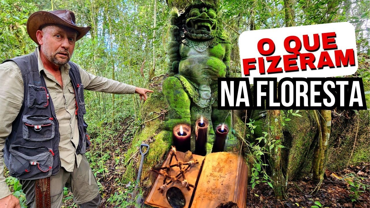Tesouro MISTERIORSO encontrado na FLORESTA
