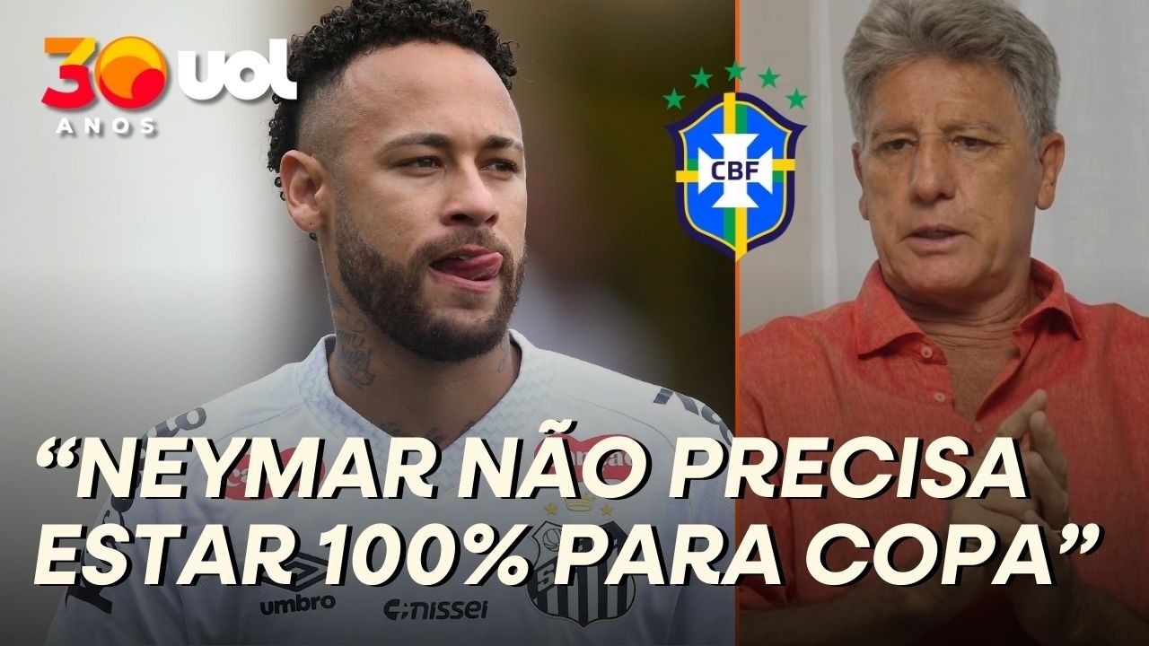 ANCELOTTI TEM RAZÃO EM DEIXAR NEYMAR FORA DA SELEÇÃO? 'EU LEVARIA ELE À COPA DO MUNDO', DIZ RENATO