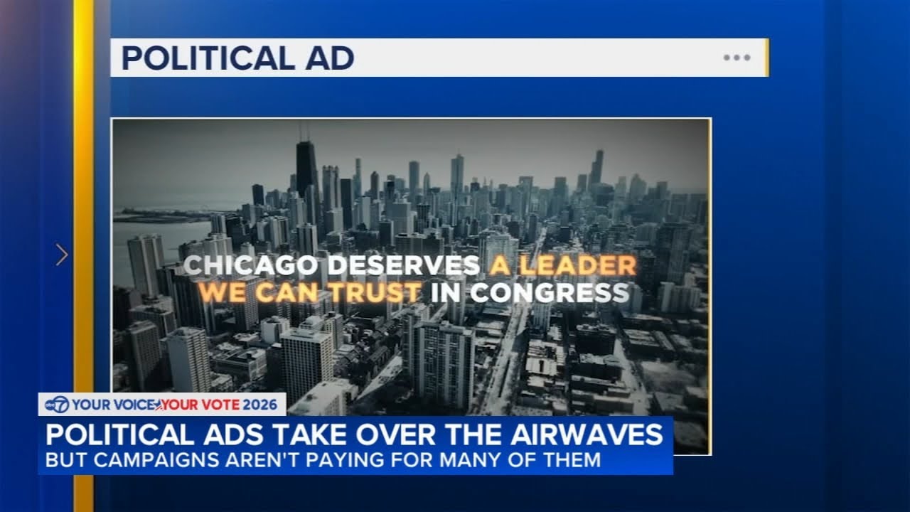 Super PACs funding many political ads ahead of IL primary election