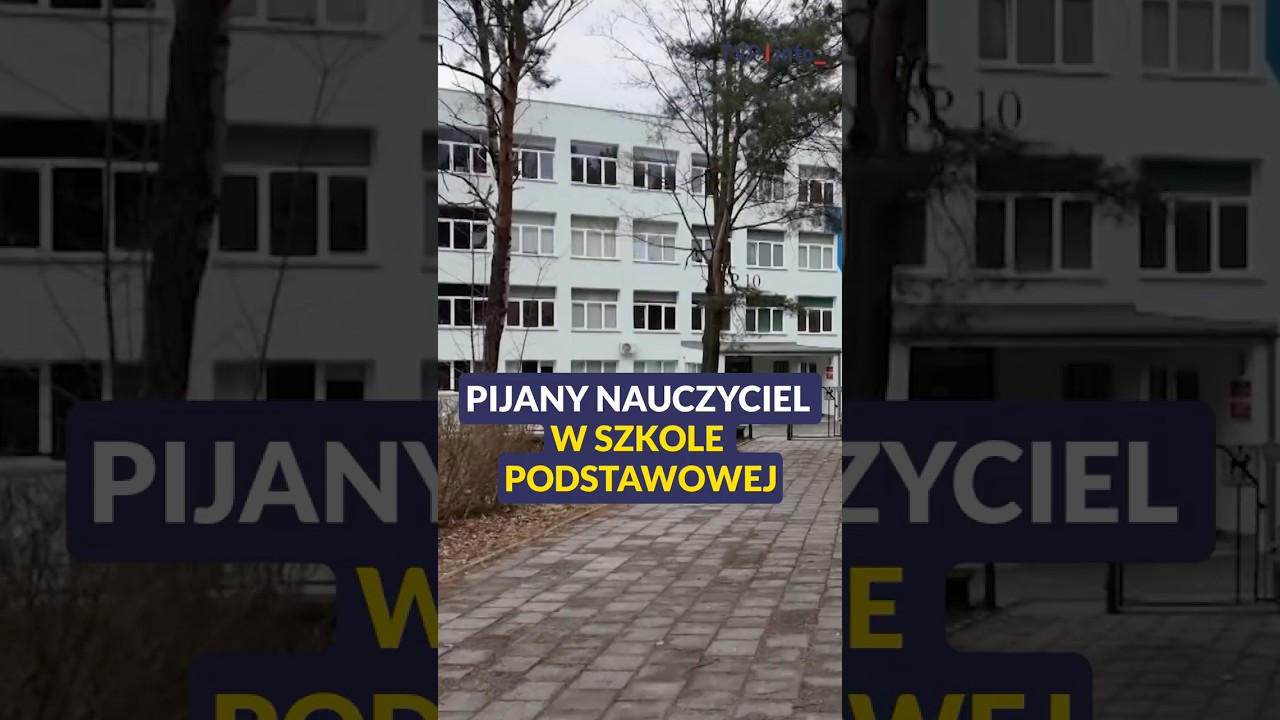 Pijany nauczyciel w szkole podstawowej | 19.30 SHORT | 16.03.2025